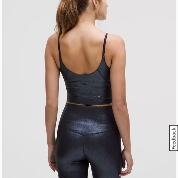NWT lululemon Align™ Ribbed Cami Tank Top Shine  size 4 - Picture 2 of 5